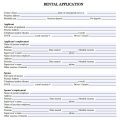 Alaska Rental Application Form